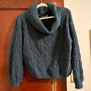 cozy teal sweater size small